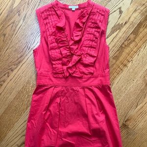 Shoshanna ruffle collar dress
